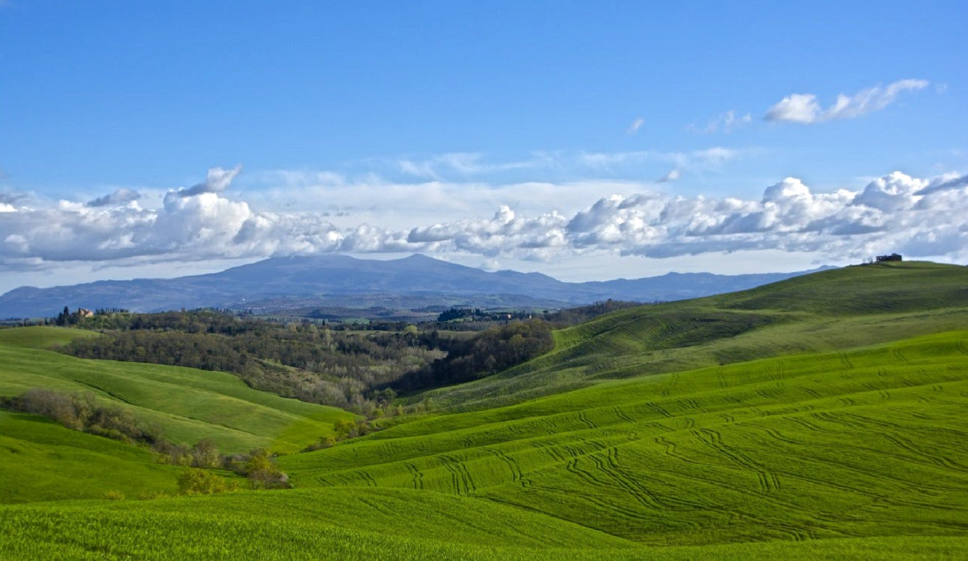 Mount Amiata and the Orcia Valley
